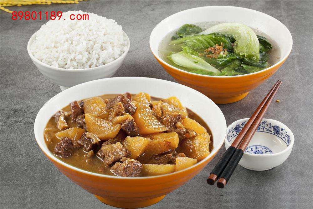萝卜牛腩饭-