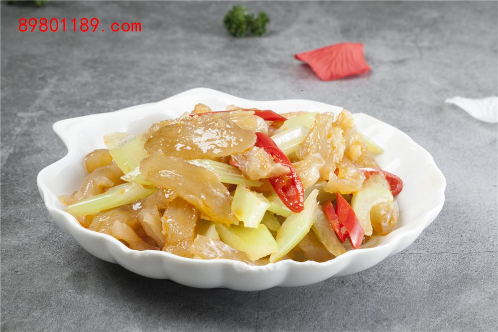 葱拌牛蹄筋-
