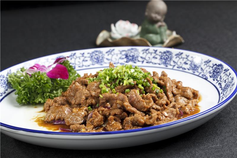 葱香牛肉