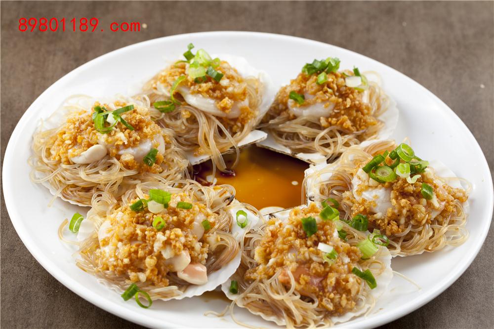 蒜蓉粉丝蒸元贝