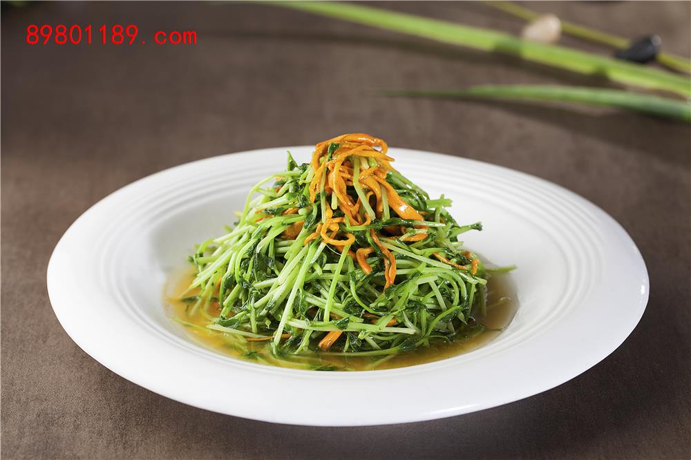 虫草花豌豆苗