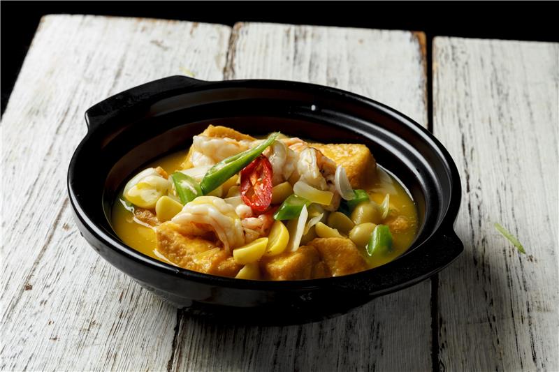 虾仁自制豆腐