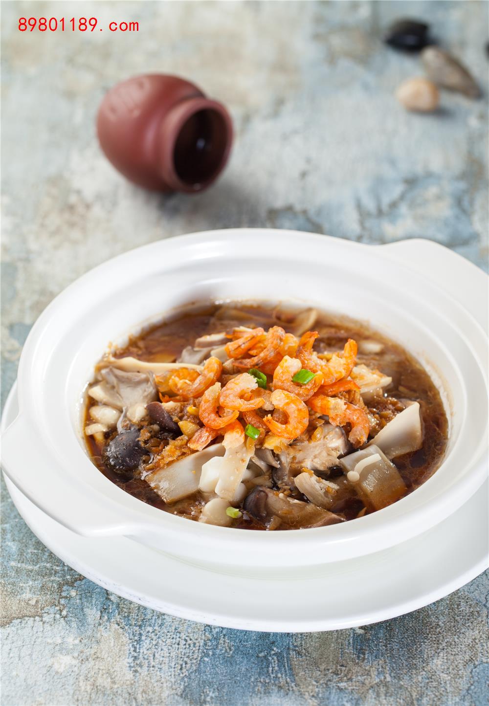 虾干蒸杂菌