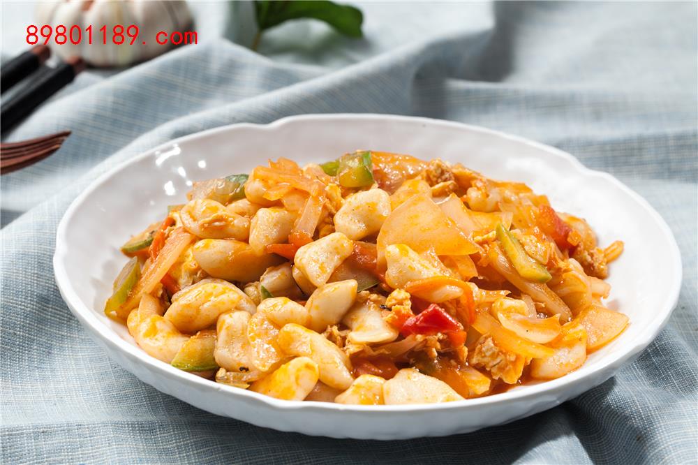蛋炒麻食-