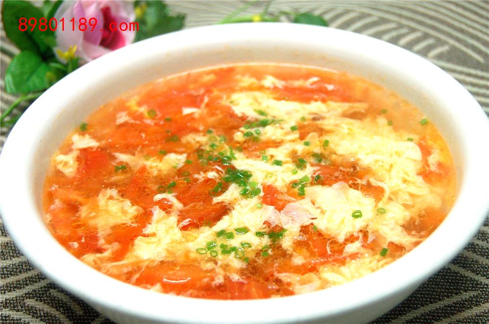 西红柿蛋花汤