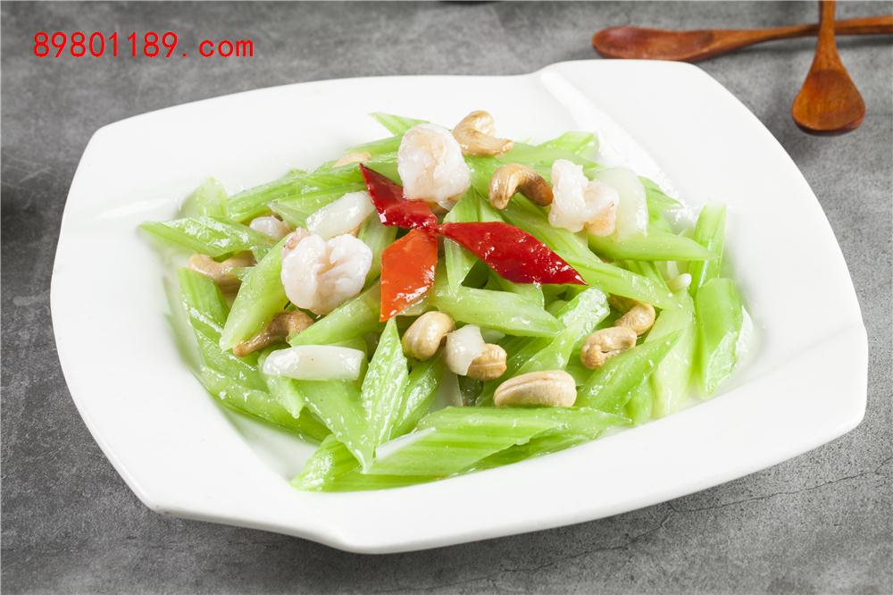 西芹虾仁腰果-