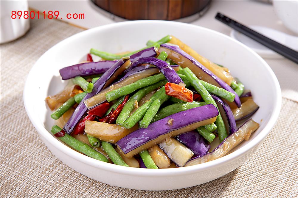 豆角烧茄子