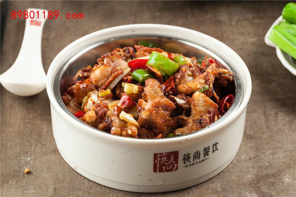 辣子鸡肉饭-