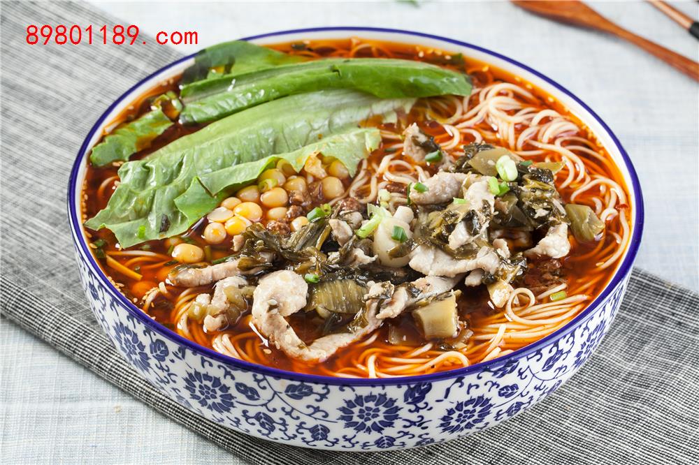 酸菜肉丝面-