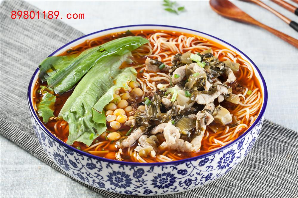 酸菜肉丝面-