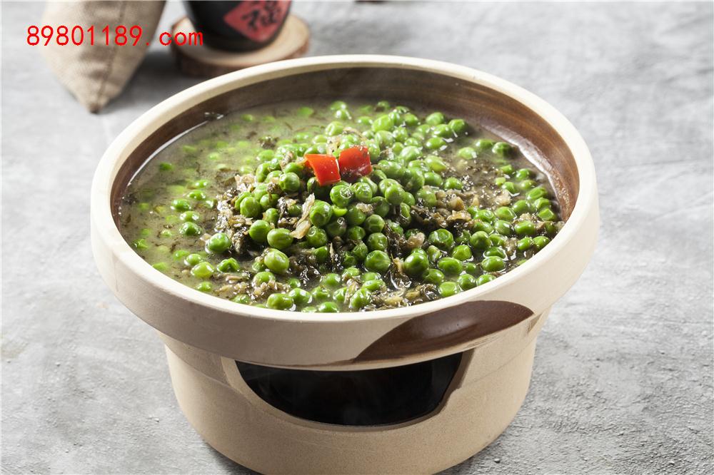 酸菜豌豆-