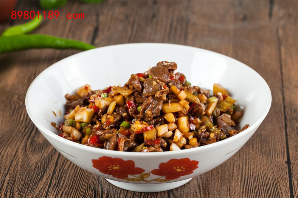 酸辣鸡杂-