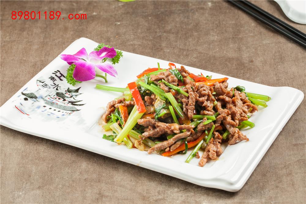野山椒牛肉丝-