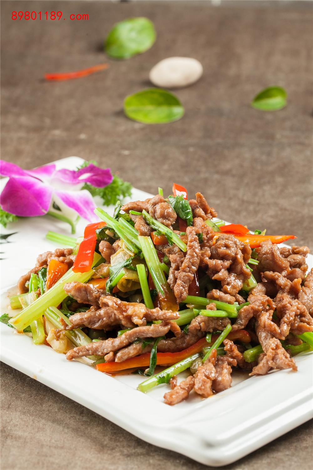 野山椒牛肉丝-
