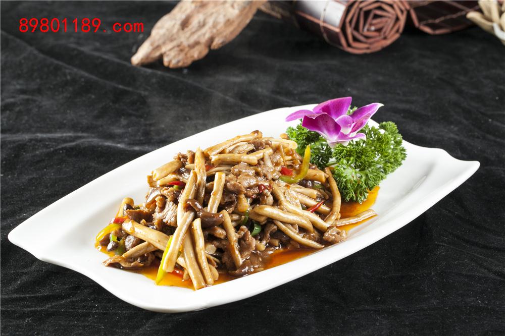 野生菌牛肉-