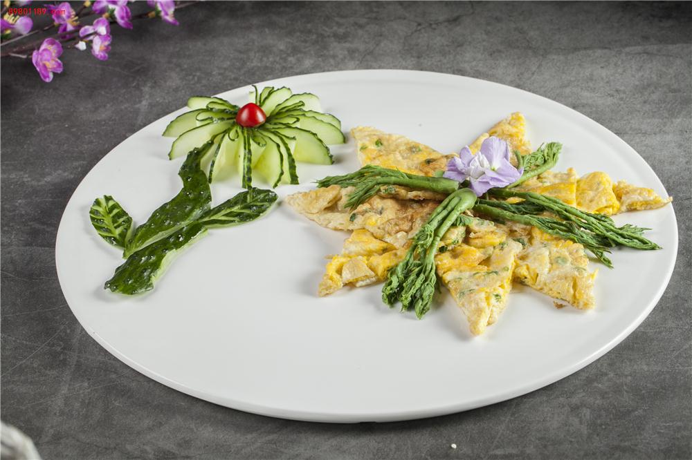 野菜煎蛋-