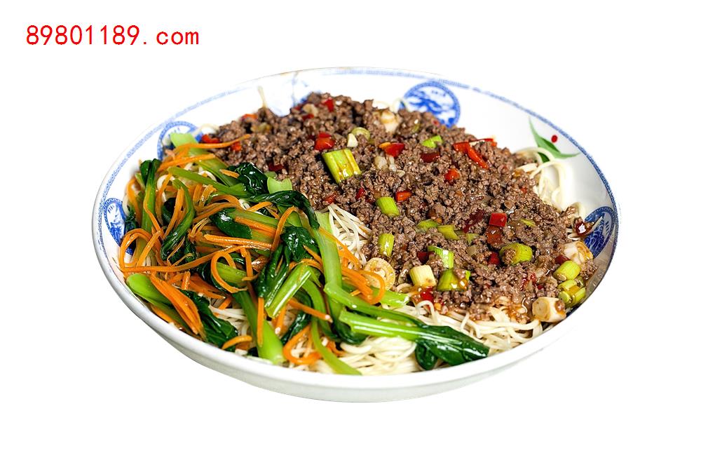 金城肉沫凉面