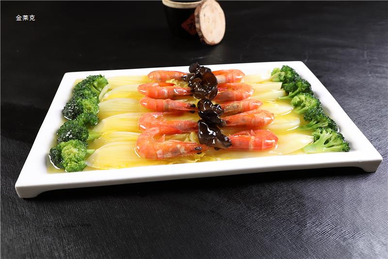 金汤大虾娃娃菜