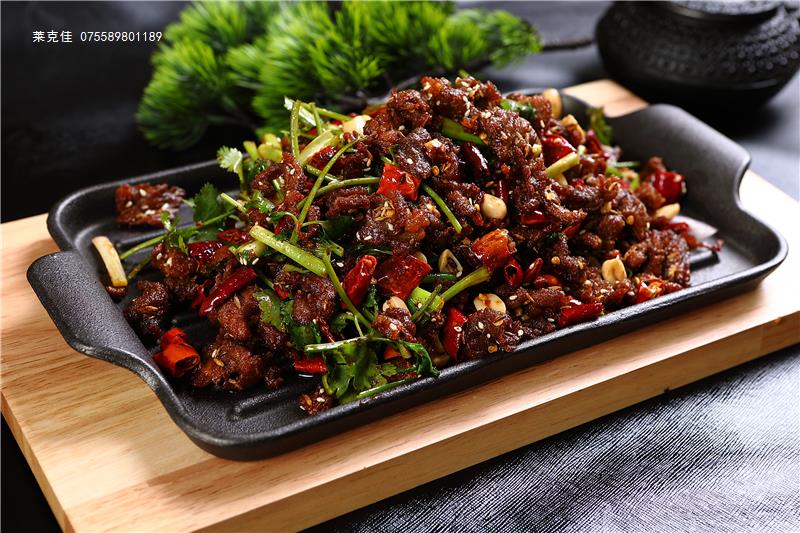 铁板仔然羊肉