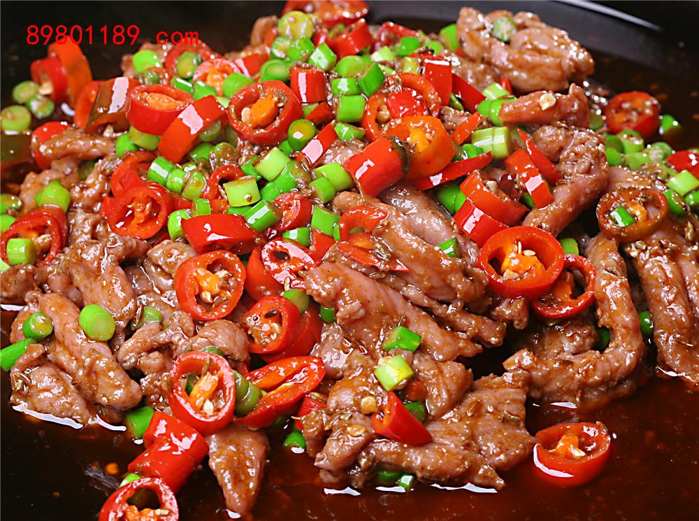 铁板蒙古牛肉