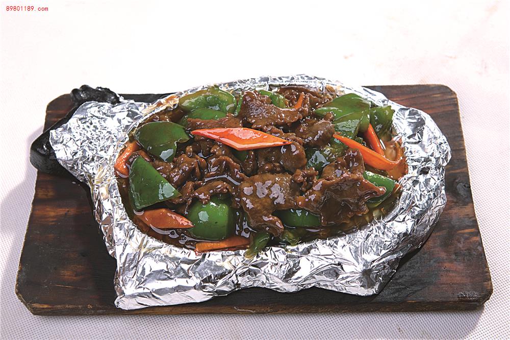 铁板鹿肉