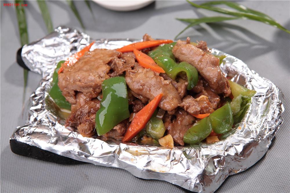 铁板鹿肉