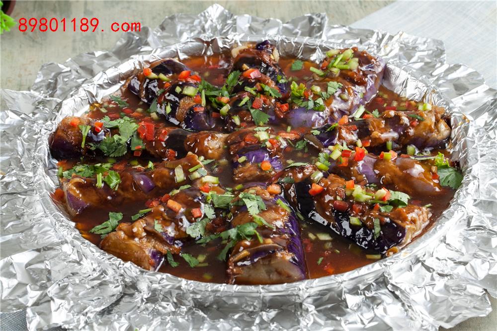 铁板麒麟茄子-