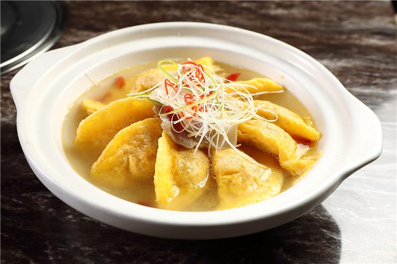 银丝蛋饺煲