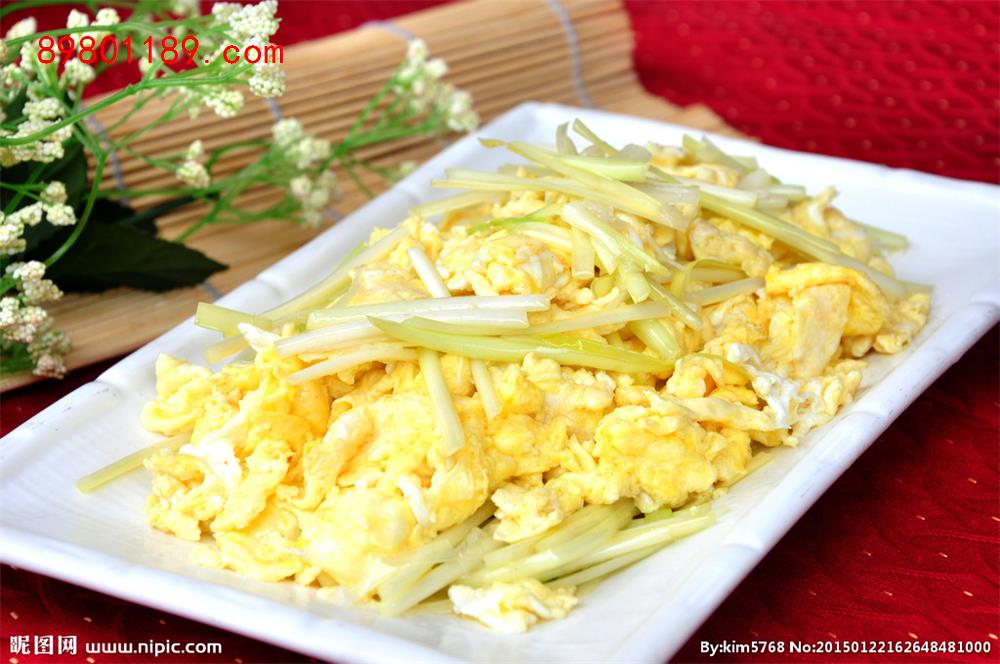 韭黄炒蛋