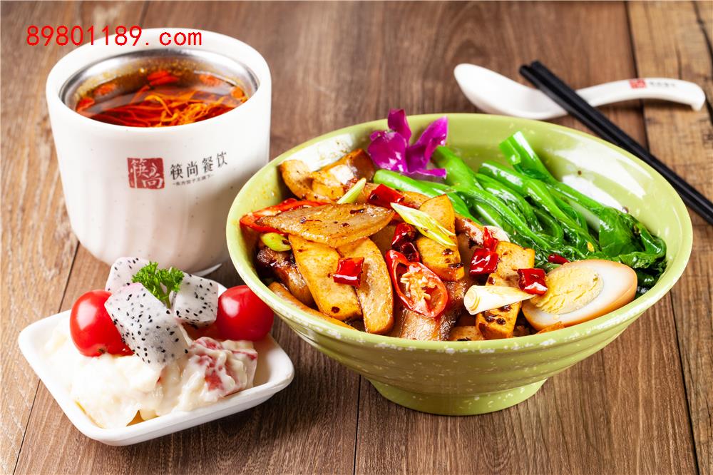 香干回锅肉大碗饭