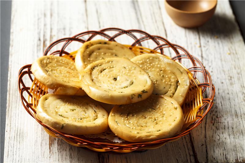 香煎葱油饼