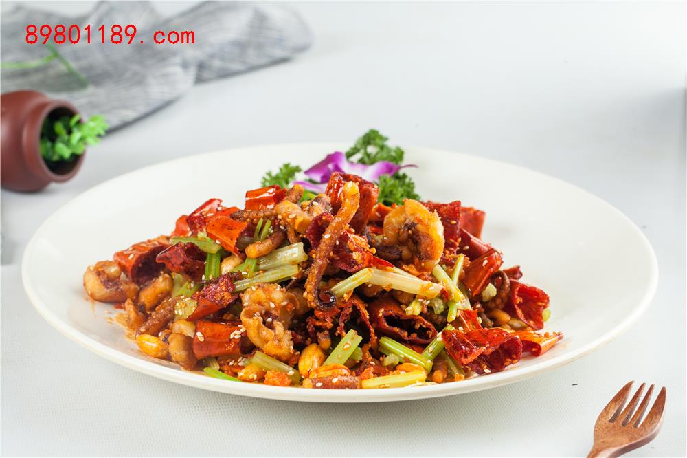 香脆椒爆鱿鱼-