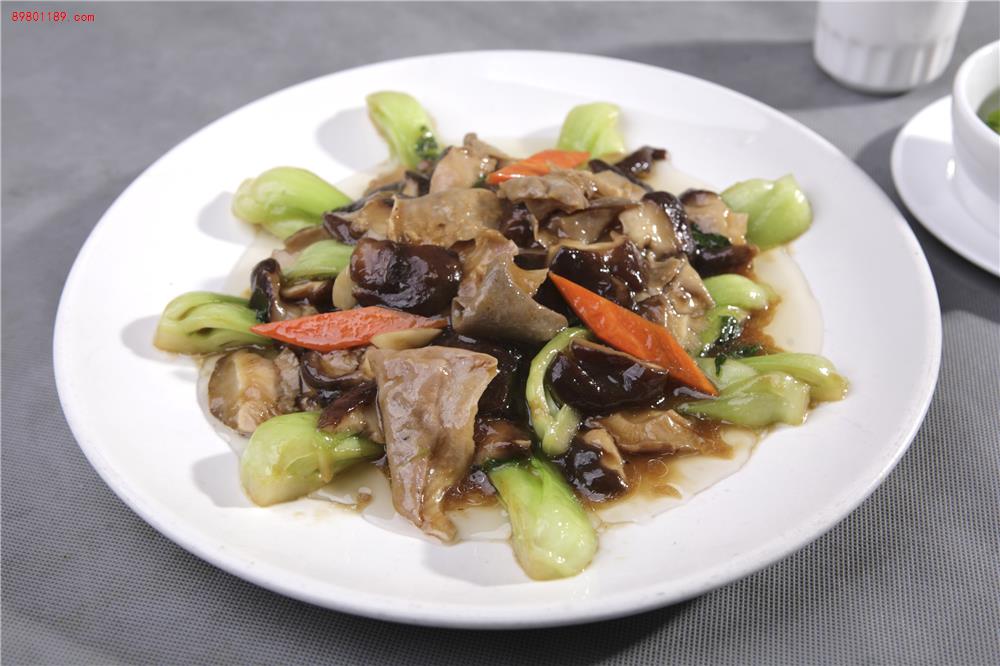 香菇烧肚片