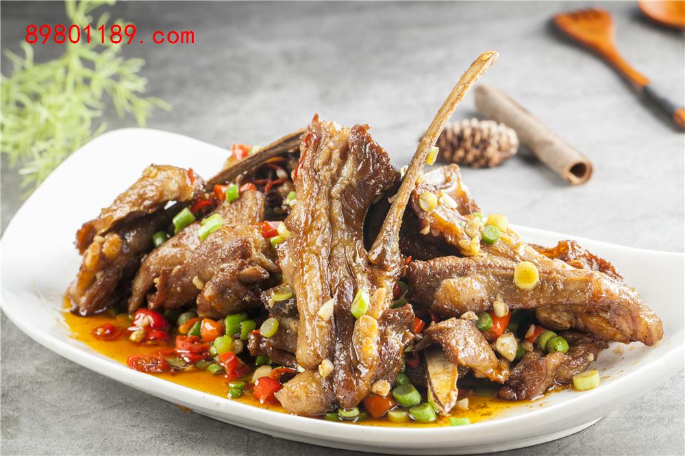 香辣羊排-