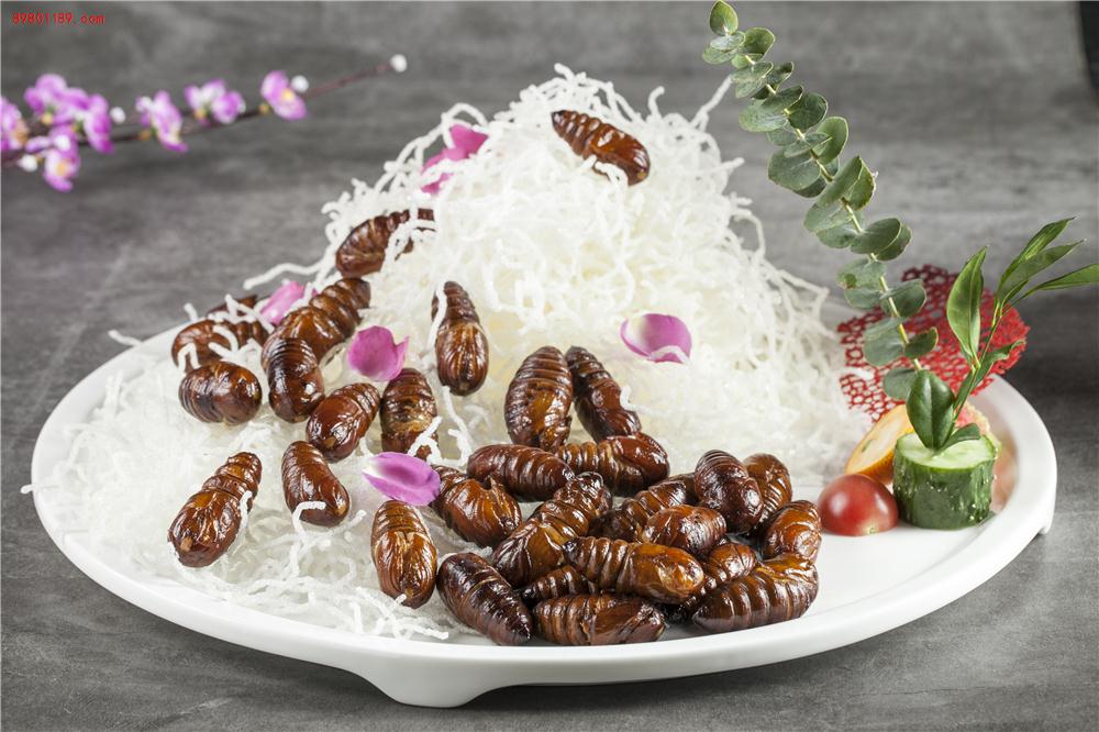 香酥蚕蛹-