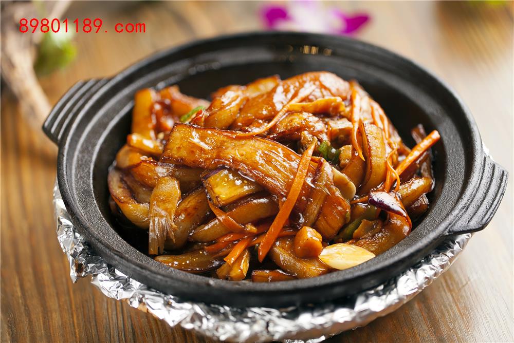 鱼香茄子煲
