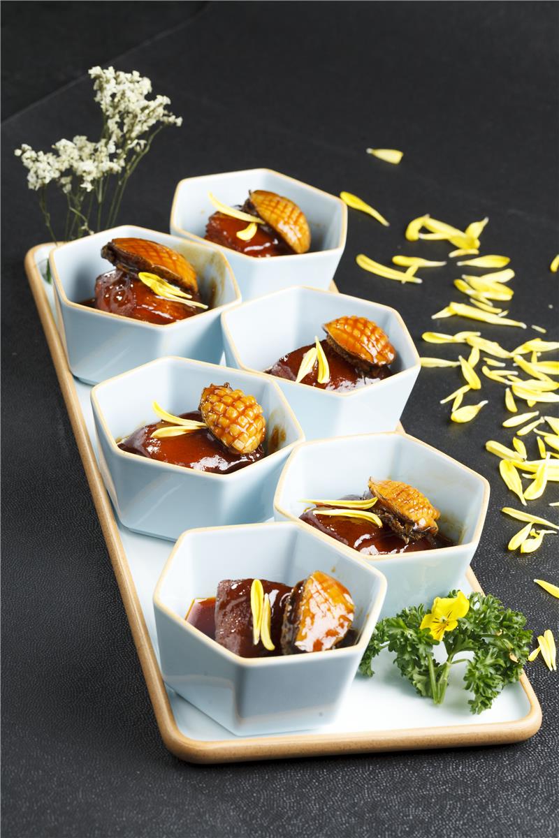 鲍鱼扣东坡肉