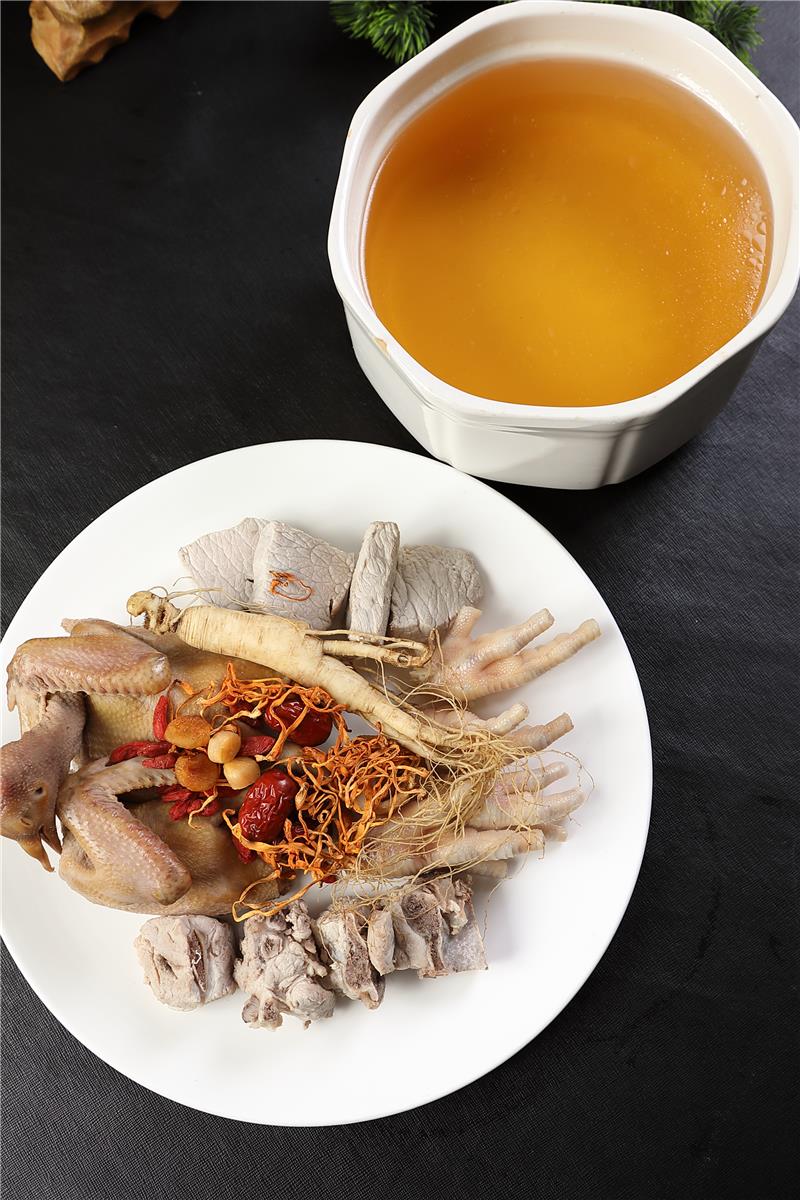 鲜人参炖老鸽A