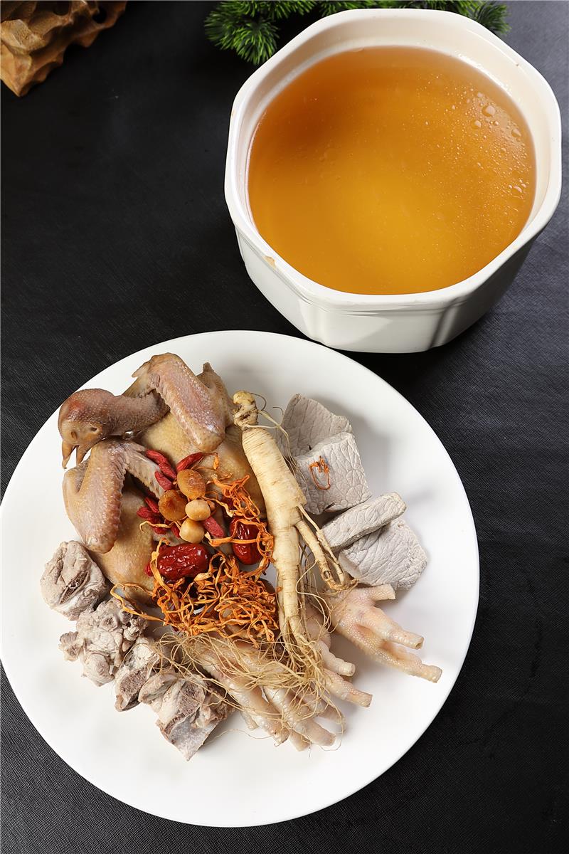 鲜人参炖老鸽A