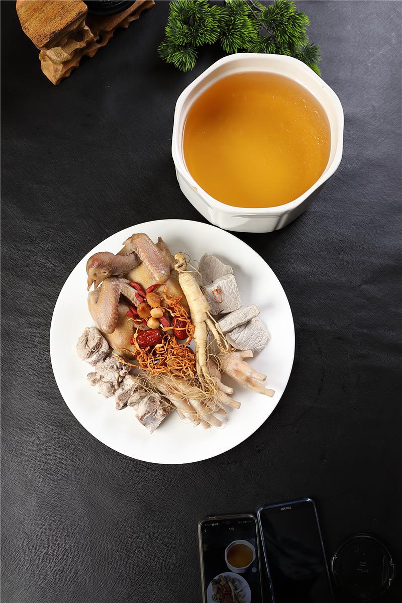 鲜人参炖老鸽A