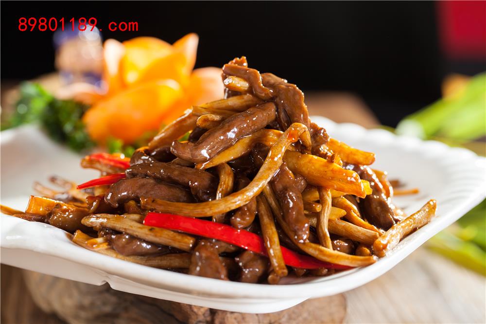 鲜茶树菇牛柳
