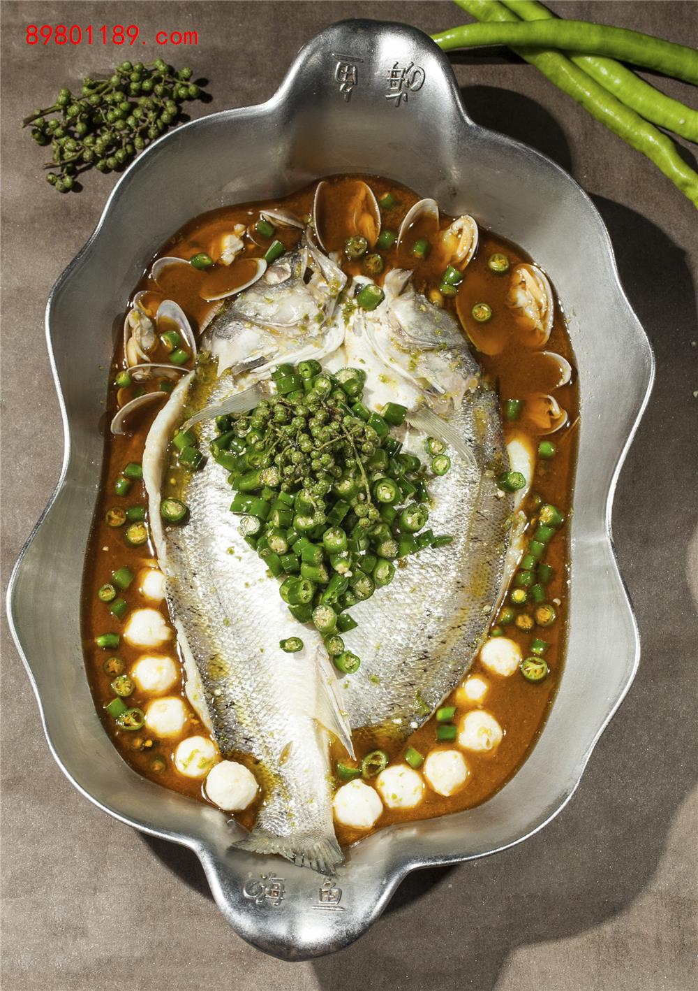 鲜青椒海鲈鱼-