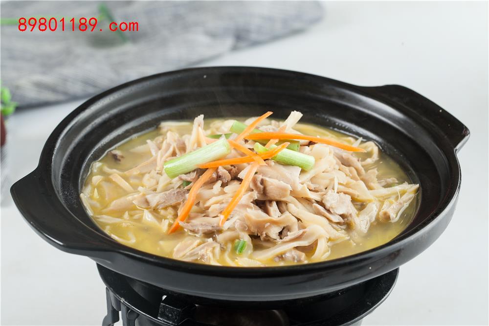 鸡丝脆笋煲-