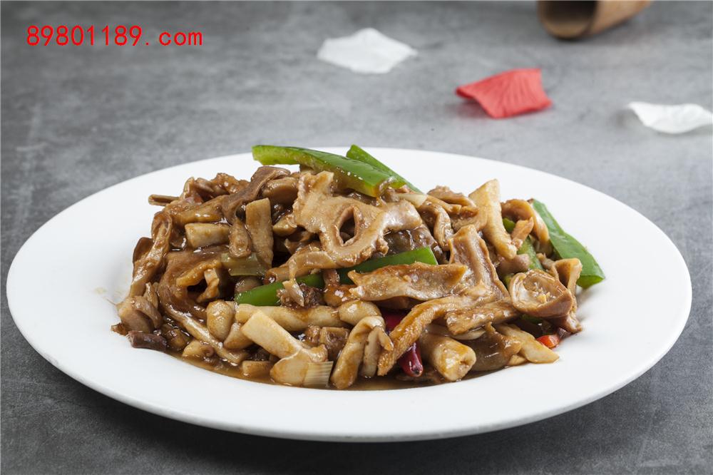 黄牛杂炒杂菌-