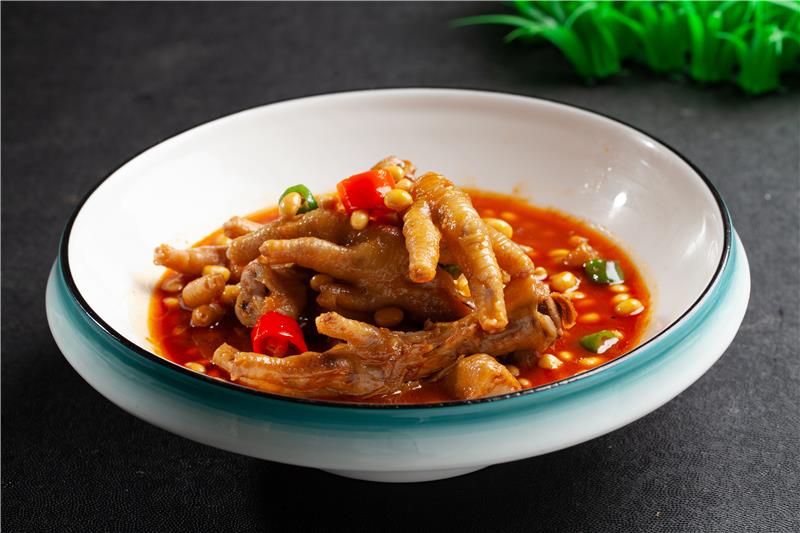 黄豆焖鸡爪